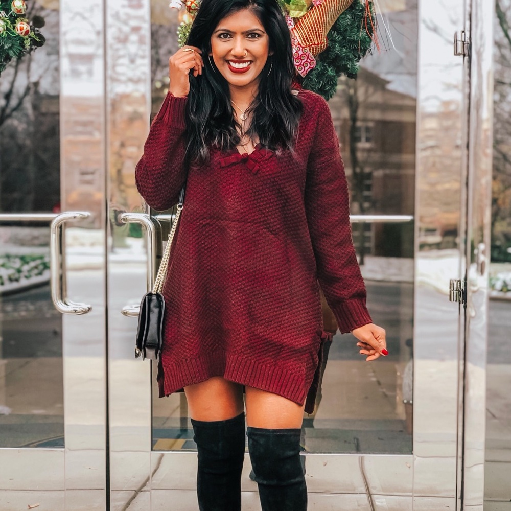 Sweater dress
